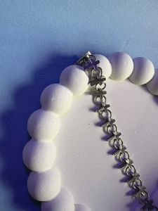 Cross Charm Bracelet And Free Ring