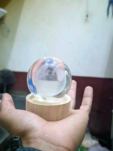 Moon Crystal Ball Night Light