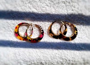 2 Hoops Earrings