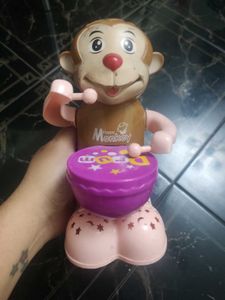 Monkey Sound And Light Drum Toy