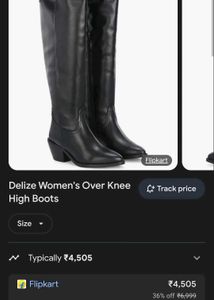 knee length boots