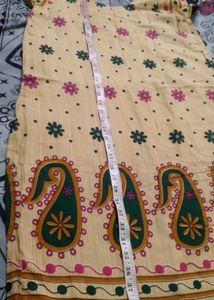 Floral Print Kurta