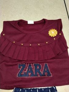 new Cute Zara Girls Outfit kids dress
