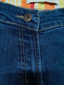 Dark Blue Denim Jeans