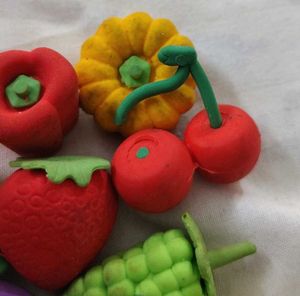 Fruit &amp; Veggie Erasers