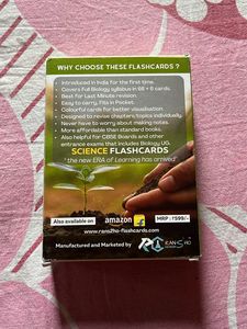 Sale🎉 Biology Flashcards Class 12 NEET