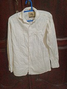 White Long Sleeve Dress Shirt