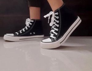 Black High-Top Sneakers