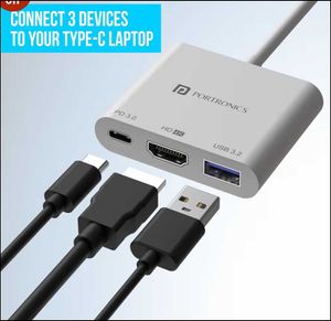 Portronics Mport 32C USB-C Hub