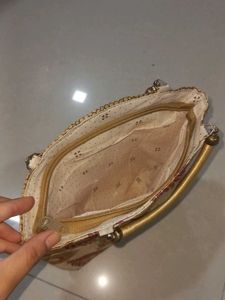 Peacock Feather Handbag