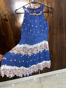 Floral Cute Mini Dress