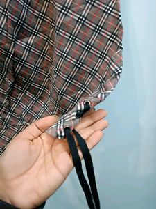 Burberry Plaid Top