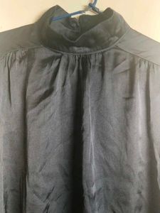 Satin Apple Cut Top