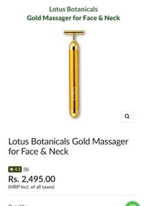 Lotus Botanicals Face Massager
