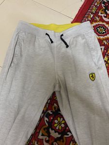 Gray Ferrari Sweatpants
