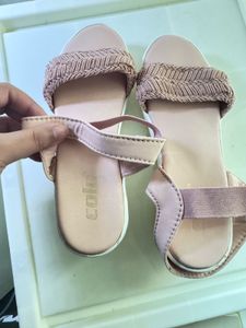 Colo Pink Wedge Heels