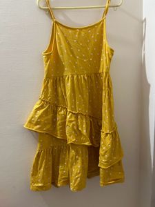 Yellow Polka Dot Sundress