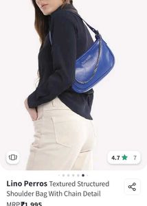 lino perros baguette bag