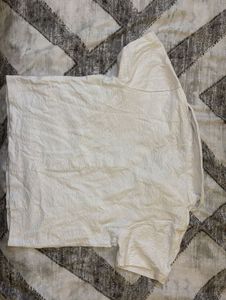 White Patterned Shirt Top- Bust Size:30-32