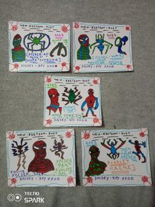 Spider-man VIP cards.