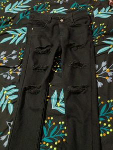 Ripped Black Jeans