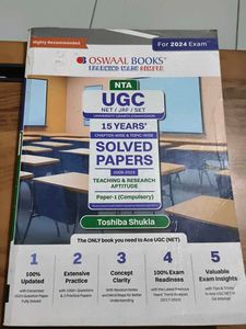 UGC NET/JRF/SET Solved Papers