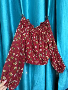 Floral Print Top