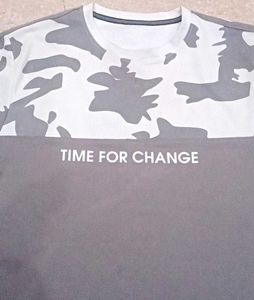 Cool Camo Tee: Time for Change