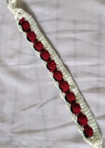 Crochet Strawberry Headband