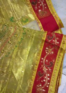 Zari Work Saree