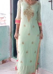 Elegant Embroidered Kurta Set