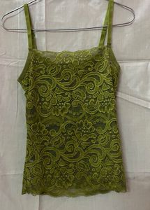 Lace Camisole with Inbuilt Bra