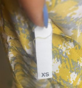 Veromoda XS Yellow Wrap Top