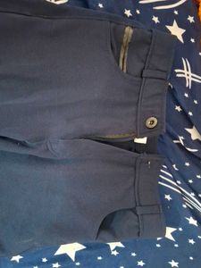 Navy Blue Comfortable Trousers