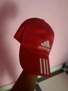 Adidas Red Baseball Cap