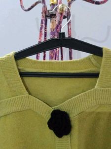 Cute Green Cardigan