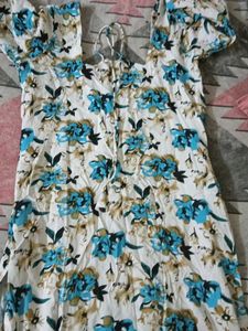 Floral Print Salwar Kameez