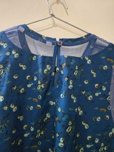 Printed Sleeveless Top