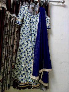 Floral Anarkali Kurta Set