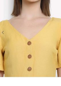 button up dress