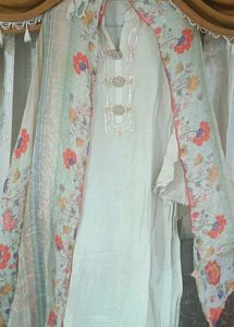 Elegant Pista Kurta Set