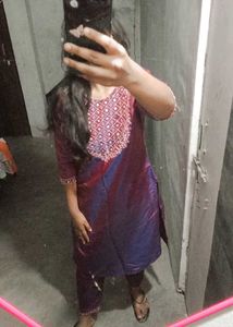 Embroidered Kurta Set