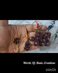 Valentine Day RealRose Petal Special Resin Combo