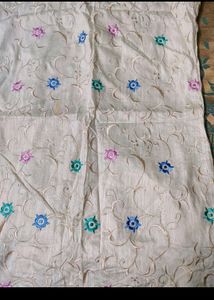Full Embroidrery Skirt With Side  (Tag Attached)