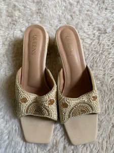 Queens Embellished Heels
