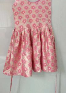 Cute Pink Floral Dress