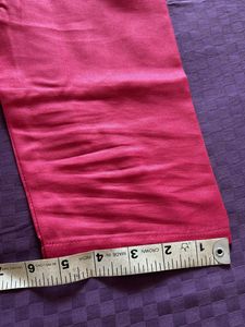 Pink Embellished Kurta