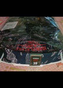 JOHN PLAYERS Tropical Print Short Sleeve Shirt