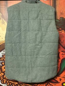 Gray Padded Vest Jacket made in South Korea