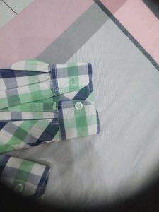 Green Check Shirt